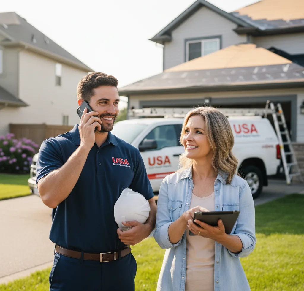 USA Roof Repair Experts customer support in Rozet